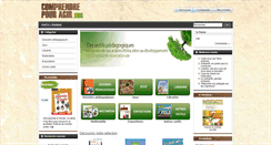 Desktop Screenshot of comprendrepouragir.org